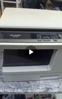 فتوکپی شارپ ar203 اسکن و پرینت و کپی در a4
