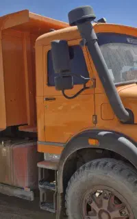 حمل آجر زبره و مصالح شن و ماسه