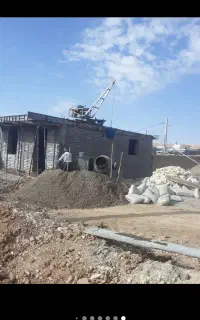 بتن ریزی دستی