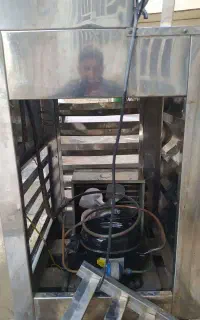 آبسردکن استیل بزرگ