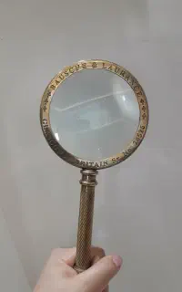 ذربین کلکسیونی برنجی قدمت دار