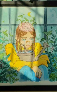تابلو نقاشی آبرنگ