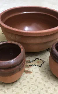 ظرف سفالی ماست خوری