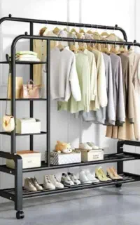 رگال لباس دوبل چرخدار وارداتی