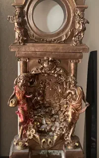 مجسمه تزئینی جا ساعتی و آب نما