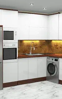 منشی نمایشگاه کابینت