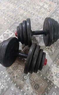 جفت دمبل 20کیلویی اصلا استفاده نشده