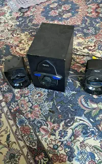 اسپیکر سه تیکه بلوتوثی و فلش خور مدل تسکو