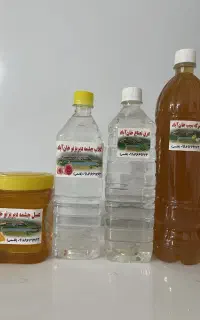 سرکه سیب عسل گلاب عرق نعناع