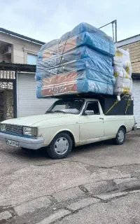 حمل بار وانت و اسباب کشی منزل با کارگر