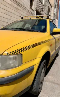 تاکسی سمند مدل ۱۳۸۷ دوگانه سوز شرکتی