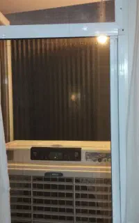 توری پلیسه درب و پنجره آلومینیومیupvc