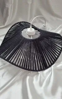 لوستر و آباژور مکرومه