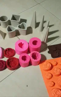 قالب شمع دسته دوم
