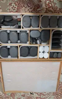 سنگ ماساژ اصلی ولوازم ماساژ