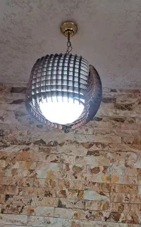 لوستر سقفی و چوبی