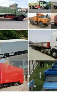 باربری پایانه وانت نیسان خاور تک جفت تریلی شهرستان