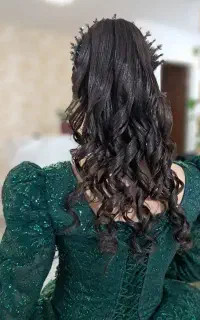 میکاپ و شینیون همراهی و عروس
