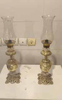 شمعدان حباب خور لامپ دار