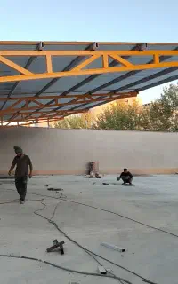 جوشکاری آهنگر سیار اسکلت فلزی پله شیروانی آلاچیق
