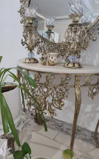 آینه و شمعدان