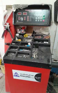 دستگاه بالانس و لاستیک درآر و لوازم جانبی