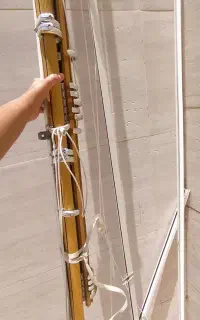 چوب پرده اتومات و ساده