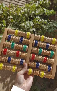 ماساژور چوبی کف پا تایلندی