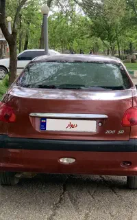 پژو ۲۰۶ SD تیپ ۵