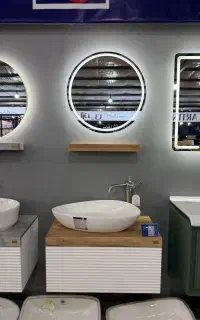 کابین روشویی سفید طرح چوب، خاص و پر فروش