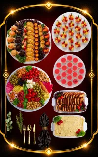 فروش فینگر فود، سینی مزه و سفره آرایی