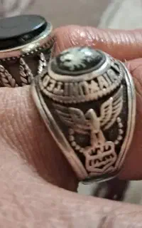 انگشتر تاپگان نقره