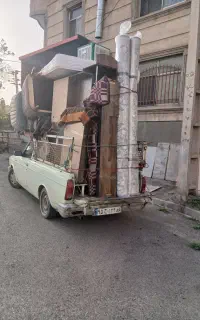 حمل و نقل اسباب اثاثیه منزل با کارگر وماشین