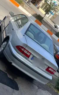 سمند LX نقره ای