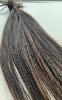 160 شاخه مو طبیعی ۶۵ سانت