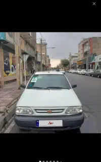 پراید سفید مدل ۸۵ تمیز