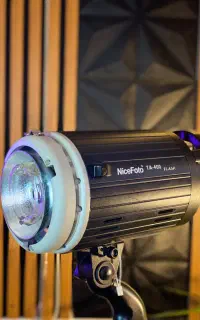 فلاش استودیویی NiceFoto TA-400 + تریگر + کیف