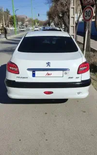 پژو ۲۰۶صندقدار.V8 مدل۹۷