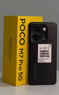 فروش اقساطیPoco m7pro 5g/512/12قسطی F7 X7 چکی