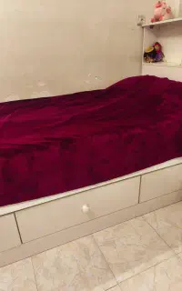 تخت و کتابخانه