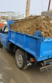 حمل نخاله با نیسان کمپرسی