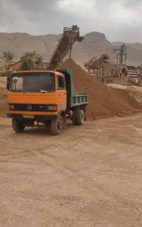 حمل مصالح ساختمانی ماسه ونخاله دستی وبابکت با خاور