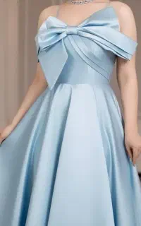 لباس  مجلسی ساتن امریکایی