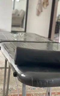 تخت ماساژ پرتابل  تا وزن ۲۵۰ ۶ماه استفاده شده