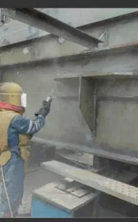 سندبلاست کار و نقاش صنعتی