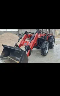 کار با بیل تراکتور