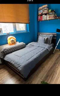 تخت یک نفره در حد نو