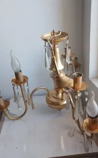لوستر برنجی