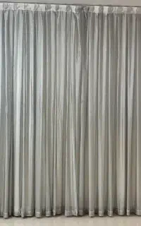 پرده حریر با آستر