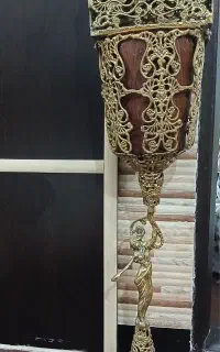 جا دستمالی و سطل آشغال برنز اصل